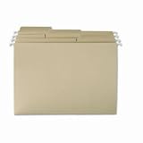 Smead 64082 Fastab Hanging Folders, 1/3 Cut Tab, Letter Size, 20/box