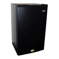 Haier ESR042PBB 4.1-Cu-Ft Compact Refrigerator/Freezer, Black