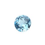 1.10 Cts of AAA 6 mm Round Loose Swiss Blue Topaz ( 1 pc ) Gemstone