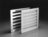 Air Vent #81202 12x12 White Aluminum Louver