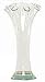 11evpJDm6fL. SL75  Clear Spanish Recycled Glass Mini Ruffle Vase 3.5H Set / 4