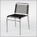 Euro Style 0-2651 Bungie-L Stacking Black/Black