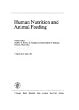World review of nutrition and dietetics. vol.37 : Human Nutrition and Animal Feeding