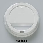 Plastic Cup Lids for 12 - 16 Ounce Cups, 100/Bag SLOT316R