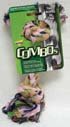 Combos Rope Bone Fleece Dog Toy, Mini
