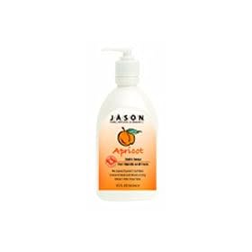 Jason Natural Products Satin Soap Apricot w/Pump