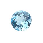 2.15 Cts of AAA 8 mm Round Loose Swiss Blue Topaz ( 1 pc ) Gemstone