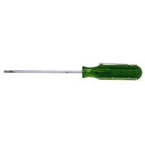 Xcelite R3323 Steel Slotted Pocket-Clip Screwdriver, 3/32" Head, 3" Blade Length