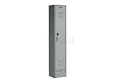 Paramount® Locker Single Tier 12x18x60 1 Door Ready To Assemble Gray