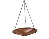 Wingspan Copper Hanging Bird Bath