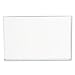 UNV43623 - White Melamine Dry Erase Boards with Aluminum Frame