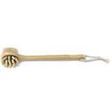 Baudelaire Cedar Bath Brush and Massager 13 Inches