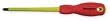 Westward 1YXK7 Insulated Phillips Screwdriver, #3 x 6 In