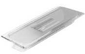 Top Notch Clear Half Size Long Food Storage Container - 4in. Deep
