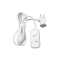 Plug In Slide Dimmer, White by Carlon