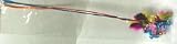 POLE TOY W CHENILLE STRING W FEATHER
