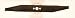 14" (35CM) MOWER BLADE TO SUIT FLYMO Vision Compact 350 Plus, FLY008, 5127334-00/0, 5127334901