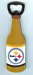 Pittsburgh Steelers PVC Magnetic Bottle Opener