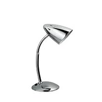 Lite Source LS-2602C Bullet II Gooseneck Desk Lamp, Chrome