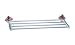 Dawn Sinks Rhombus Red Series 24 W Towel Shelf, Chrome