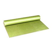 3/16in X 27inX 68in Olive Green Yoga Mat