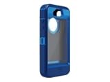 Otterbox Defender Series Hybrid Case & Holster for iPhone 4S - Retail Packaging - Ocean/Night Blue
