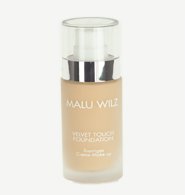 MALU WILZ Velvet Touch Foundation Nummer 1 für sehr helle Haut makelloses Make up mit sehr hoher Deckkraft