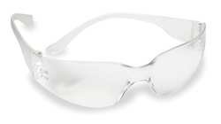 Condor 1ETK2 Safety Eyewear, Clear Frame And Lens