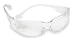 Condor 1ETK2 Safety Eyewear, Clear Frame And Lens