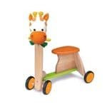 Wooden Giraffe Scooter by