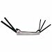 Eklind 20511 Fold-Up Set #51, 3/16-Inch to 3/8-Inch Hex Keys