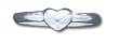 Heart Design Solid Sterling Silver Baby Ring