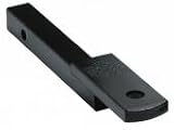 36053 DrawTite Class 2 (1-1/4 inch) Trailer Frame Hitch Receiver Ball Mount/Drawbar - Drawbar (3500 lbs. GTW with 3/4 inch Ball Hole, 9-3/4 inch Length x 5/8 inch Rise x 1-1/4 inch Drop), Black