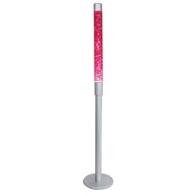 Glitter Tower Motion Floor Lamp - Hot Pink Glitter
