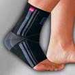Levamed® ANKLE SUPPORT WITH SILICONE INSERTS, Black