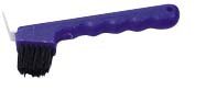 Hoof pick with brush
