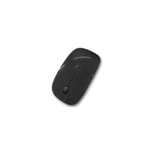 USB Cordless Mouse / Wireless Optical (Black) for Imac apple