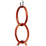 Good Directions 465P-6 Large Link Rain Chain -6'