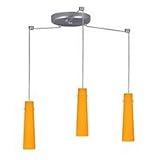Besa Lighting 3BC-567407-BR Bronze Camino Contemporary / Modern Three Light Down Light Pendant with Opal Matte Glass from the Camino Collection
