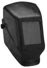 Jackson Hsl100 4.5x5.25 Fixed Blk Shadow Welding Helmet