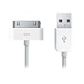 PGmicro-Cable USB pour Apple iPod Nano, Nano 2G, Nano 3G, Nano 4G, Classic, Video, Touch, iPhone, iPhone 3G