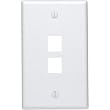 Leviton R02-41080-2W Flush Mount Wall Plate