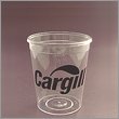 1-Color Imprint 2 oz Custom Clear Hard Plastic Shot Glasses