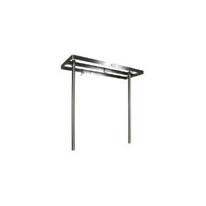 Cucina Pot Rack, SS, 15 Hooks, 48 in Wide x 48 in H