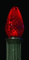 C7 Red Faceted LED Replacement Bulbs- 25 bulbs box C7 Red Faceted LED Replacement Bulbs- 25 bulbs box