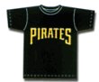 Majestic Pittsburgh Pirates Infant Black My First Tee T-shirt