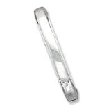 Sterling Silver 9mm Hinged Bangle QB299