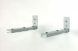 B-TECH BT15 CENTRE SPEAKER WALL MOUNT SILVER