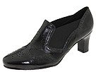 Ros Hommerson Messenger | Women's Slip-on Dress Shoes Black Crinkle Patent