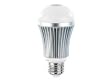 Luminea 10W-HighPower-LED-Lampe mit PIR-Bewegungssensor, E27 kaltwei�